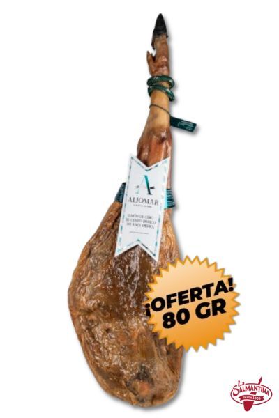 JAMÓN DE CEBO DE CAMPO IBÉRICO 50% RAZA IBÉRICA. 80 gr. 2 JAMÓN DE CEBO DE CAMPO IBÉRICO 50% RAZA IBÉRICA. 80 gr. - Imagen 2