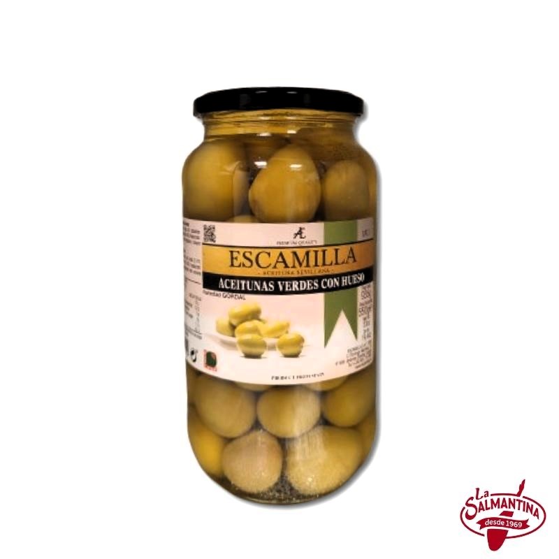 ACEITUNAS GORDAL VERDE ENTERA "ESCAMILLA" 950 GR.