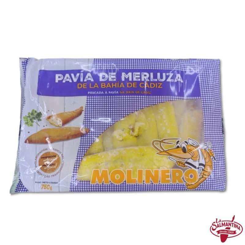 PAVIAS DE MERLUZA "MOLINERO" 750 GR.