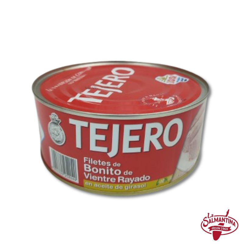 FILETES DE BONITO EN ACEITE DE GIRASOL TEJERO 950 GR. 1 FILETES DE BONITO EN ACEITE DE GIRASOL TEJERO 950 GR.