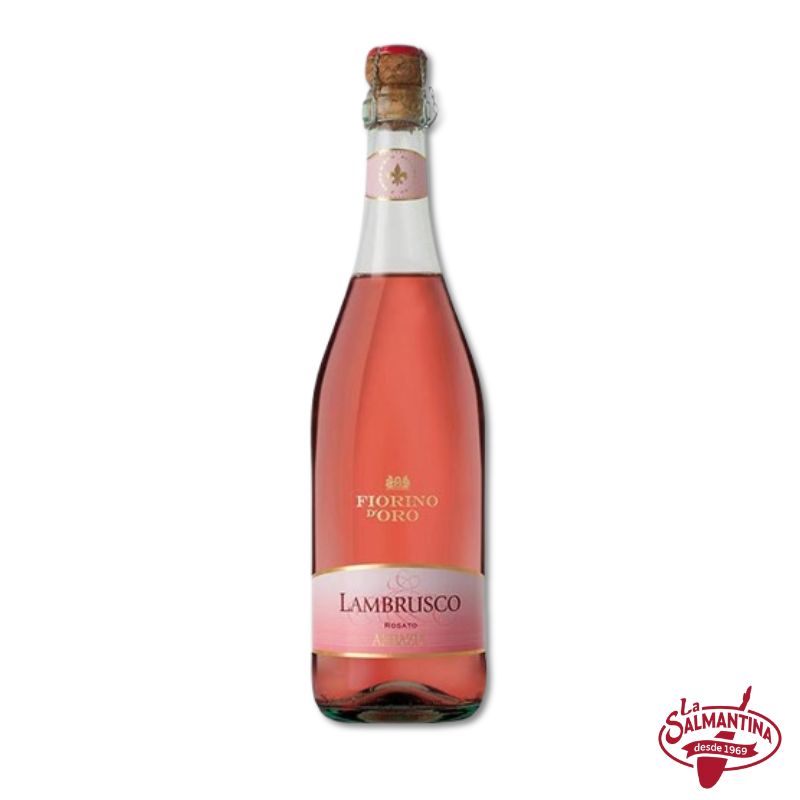VINO LAMBRUSCO TINTO ABBAZIA 750 ML.