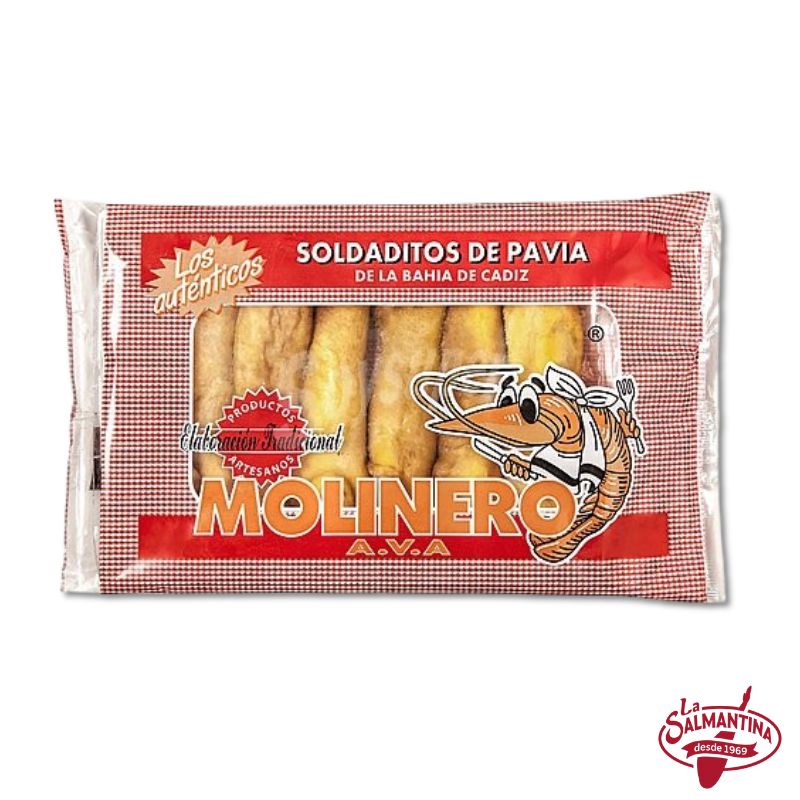 SOLDADITOS DE PAVIA DE LA BAHIA DE CÁDIZ "MOLINERO" 500 GR.