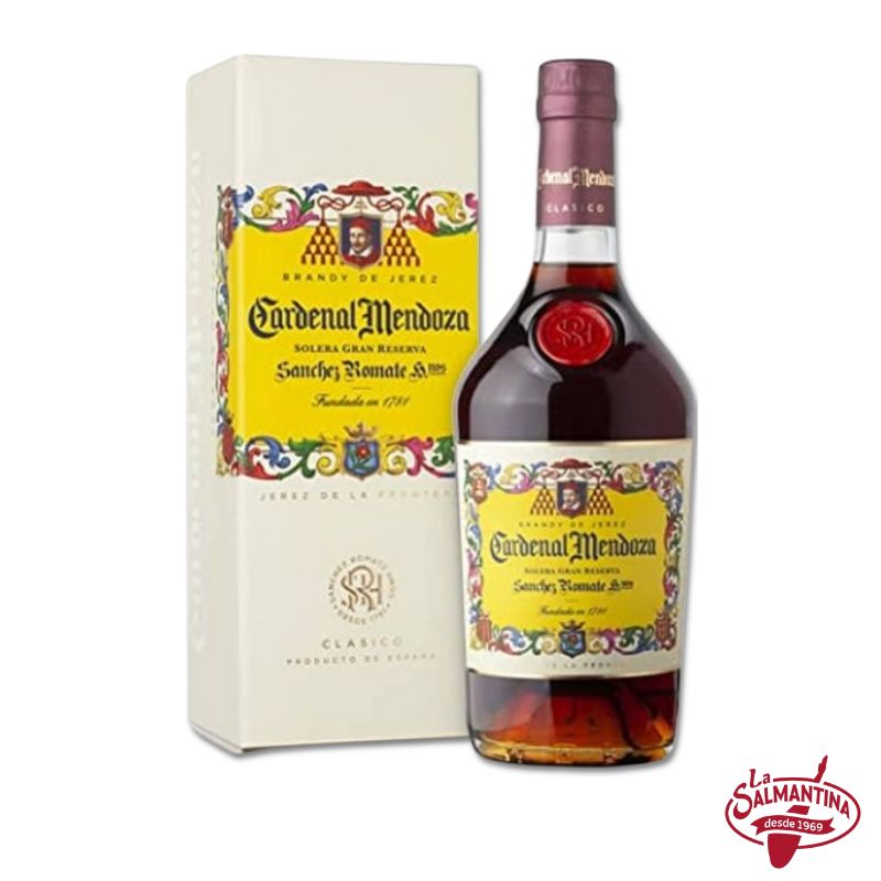 BRANDY DE JEREZ SOLERA GRAN RESERVA CARDENAL MENDOZA 700 ML.