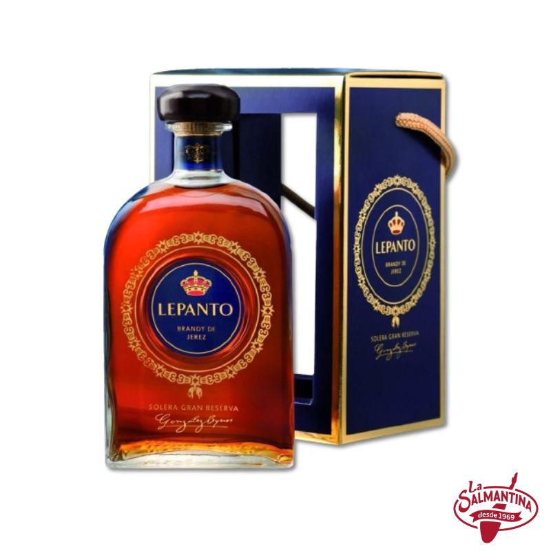 BRANDY DE JEREZ SOLERA GRAN RESERVA LEPANTO 700 ML.