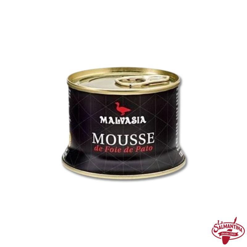 MOUSSE DE FOIE GRAS DE PATO MALVASIA 130 GR. 1 MOUSSE DE FOIE GRAS DE PATO MALVASIA 130 GR.