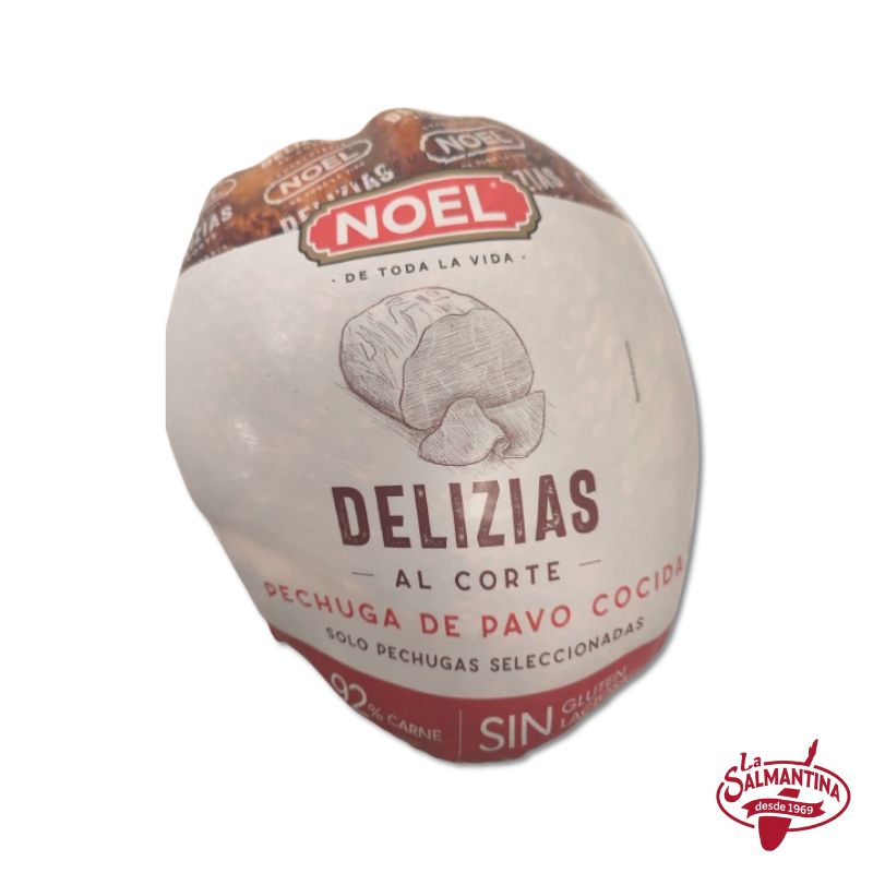 PECHUGA DE PAVO AL HORNO "NOEL". SIN LACTOSA Y SIN GLUTEN. (al corte)