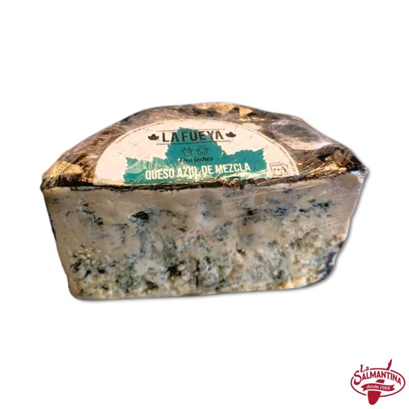 QUESO AZUL EN HOJAS 2 LECHES “LA FUEYA” Cuarto 600 g. 1 QUESO AZUL EN HOJAS 2 LECHES “LA FUEYA” Cuarto 600 g.
