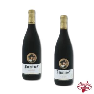 2 BOTELLAS: VINO TINTO RESERVA FAUSTINO V 750 ML.