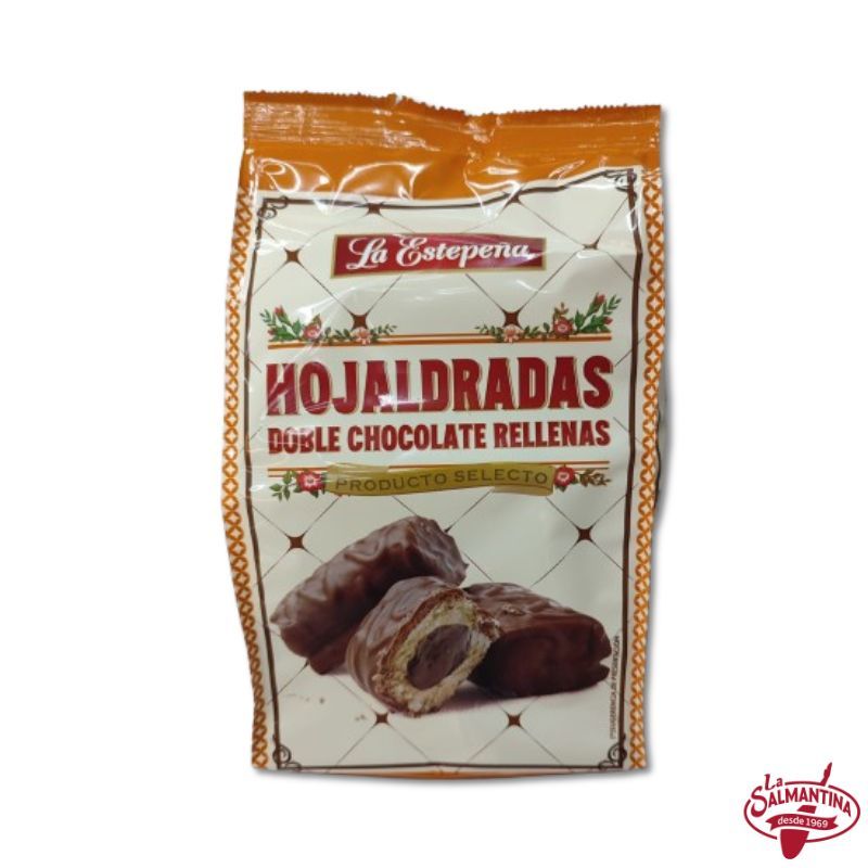 HOJALDRADAS DE CHOCOLATE "LA ESTEPEÑA" 310 GR.