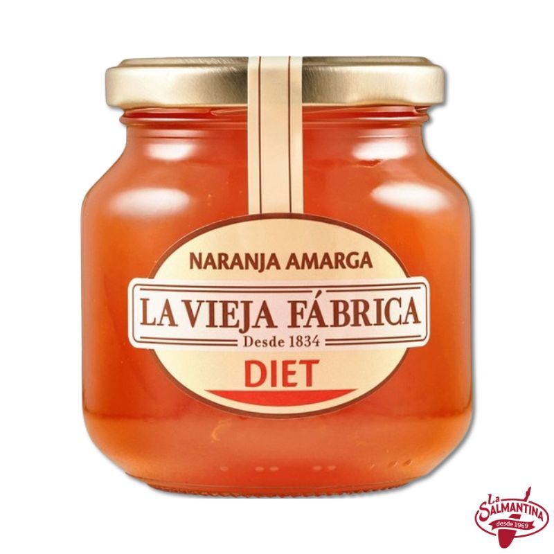 MERMELADA DE NARANJA AMARGA DIET "LA VIEJA FÁBRICA" 280 GR.