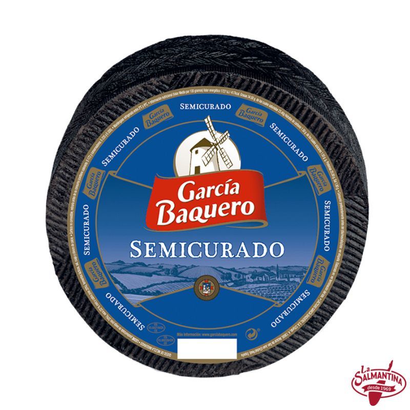 QUESO SEMICURADO "GARCIA BAQUERO" 1 QUESO SEMICURADO "GARCIA BAQUERO"