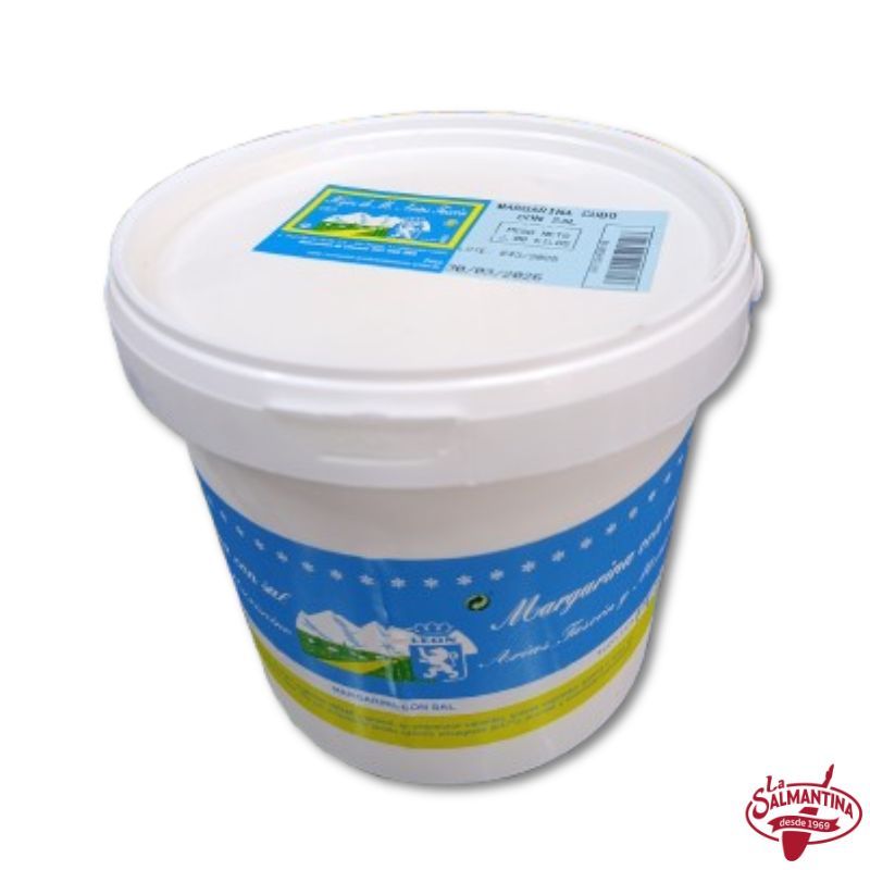 MARGARINA CON SAL HIJOS DE MAXIMINO ARIAS TASCÓN Y MANGRASA. 2 KG