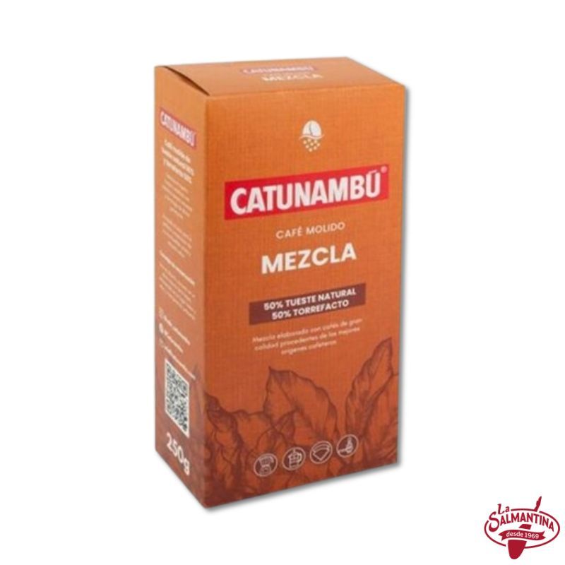 CAFÉ MOLIDO MEZCLA "CATUNAMBÚ". 250 GR