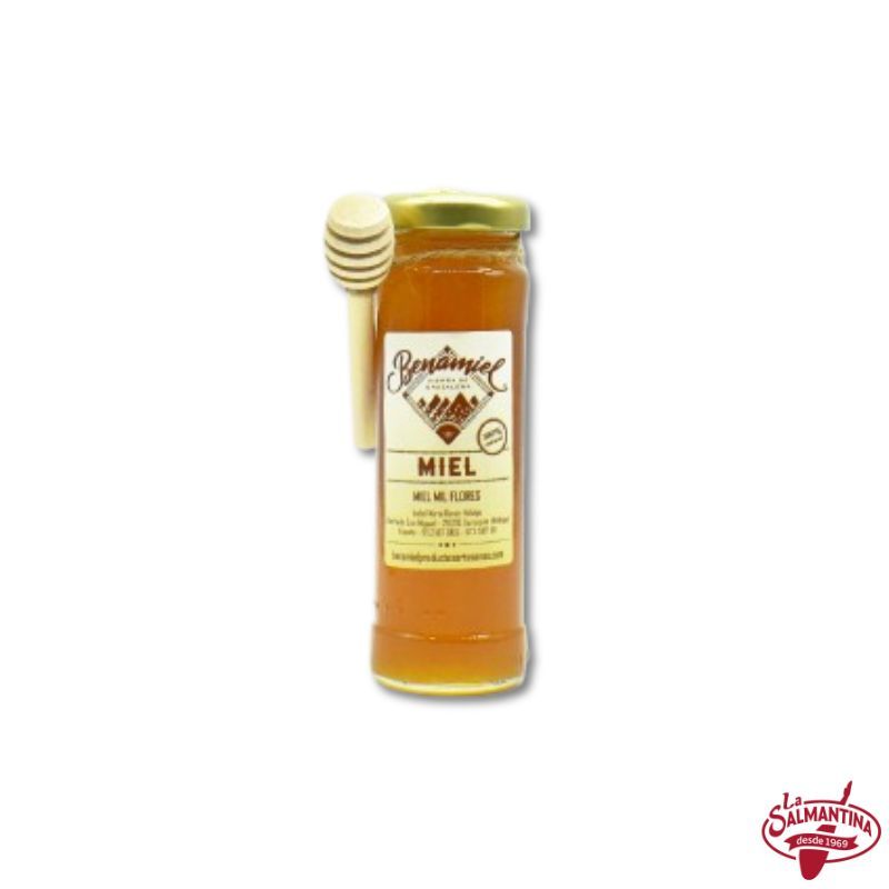MIEL DE MIL FLORES CON RODILLO "BENAMIEL" 160 GR.