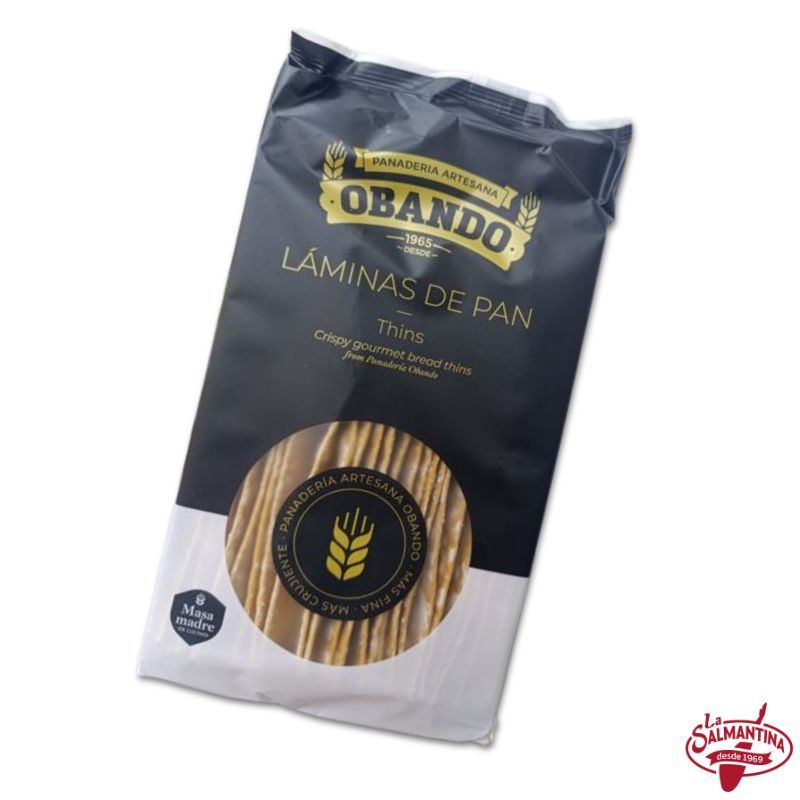 LÁMINAS DE PAN "OBANDO" 150 gr.