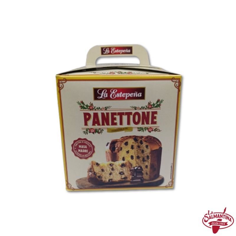 PANETTONE DE CHOCOLATE "LA ESTEPEÑA" 900 gr.
