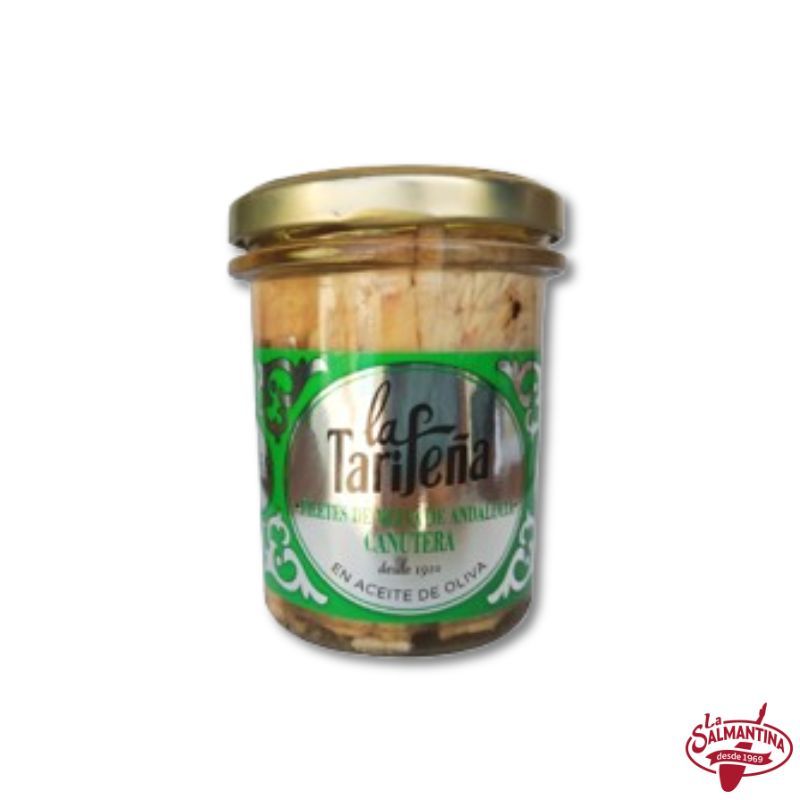 FILETES DE MELVA CANUTERA ACEITE OLIVA "LA TARIFEÑA" 190 gr.