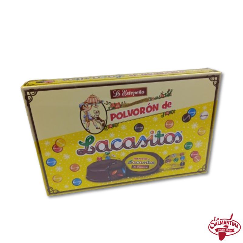 POLVORÓN CON LACASITOS "LA ESTEPEÑA" 360 gr.