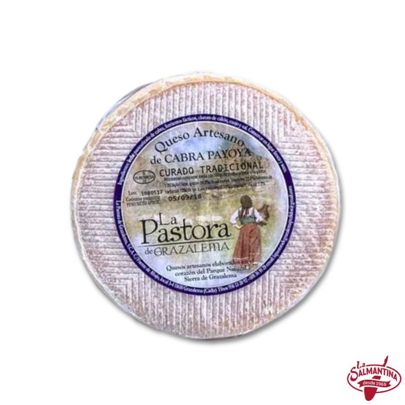 QUESO DE CABRA PAYOYA CURADO «LA PASTORA DE GRAZALEMA» PIEZA 1,8 kg.