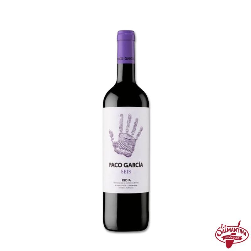 VINO TINTO RIOJA SEIS PACO GARCÍA 75 CL.