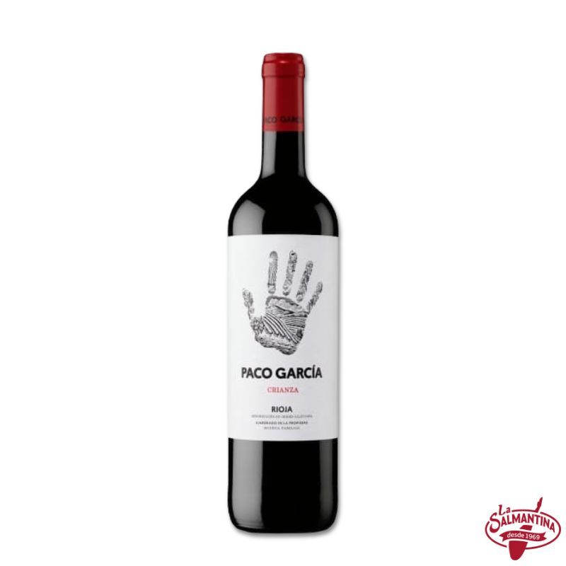 VINO TINTO CRIANZA PACO GARCÍA 750 ML.