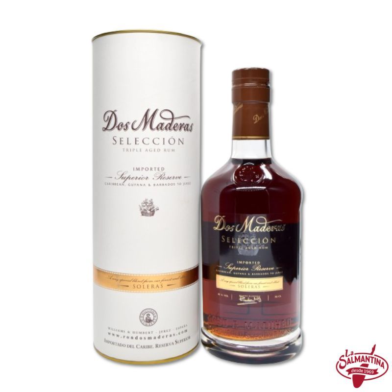 RON DOS MADERAS SELECCIÓN 70 CL.