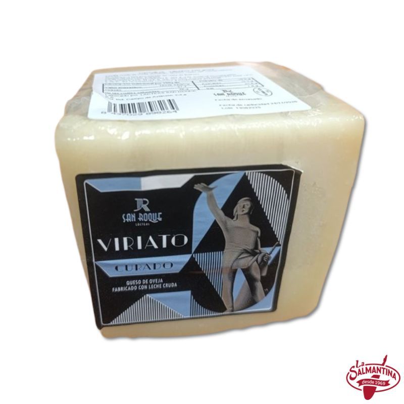 QUESO DE OVEJA CURADO "VIRIATO" Cuarto 700 G.