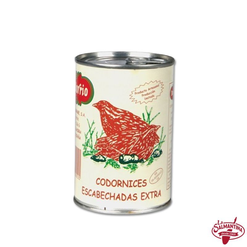 CODORNICES ESCABECHADAS "DON CELORRIO" 400 GR.