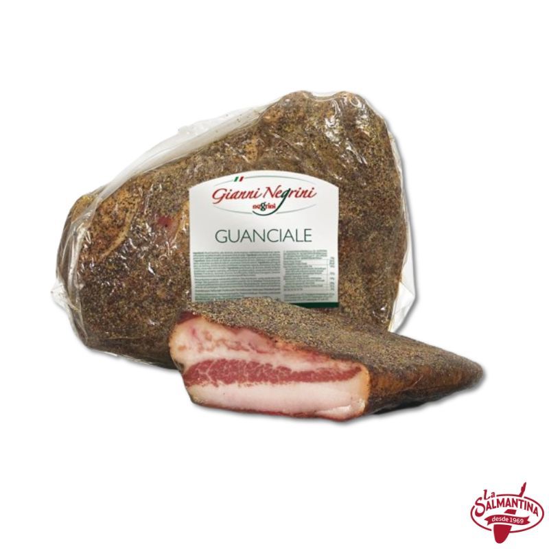 GUANCIALE STAGIONATO "NEGRINI" (al corte).
