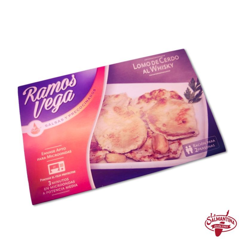 LOMO DE CERDO AL WHISKY "RAMOS VEGA" 400 g.