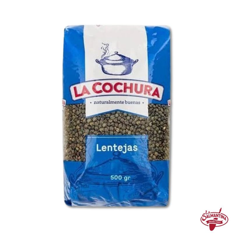 LENTEJA NEGRA BELUGA "LA COCHURA" 500 GR.