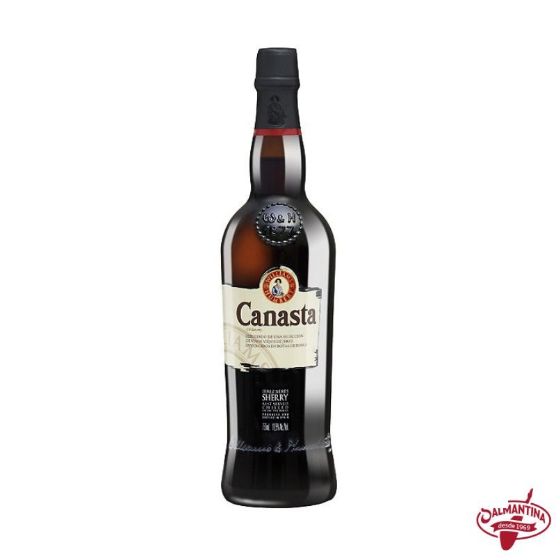 VINO DULCE CREAM "CANASTA" 750 ML.