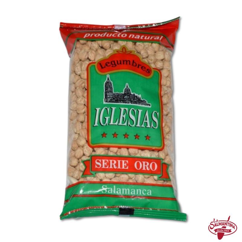 GARBANZO CASTELLANO SELECTO "IGLESIAS" 500 GR.