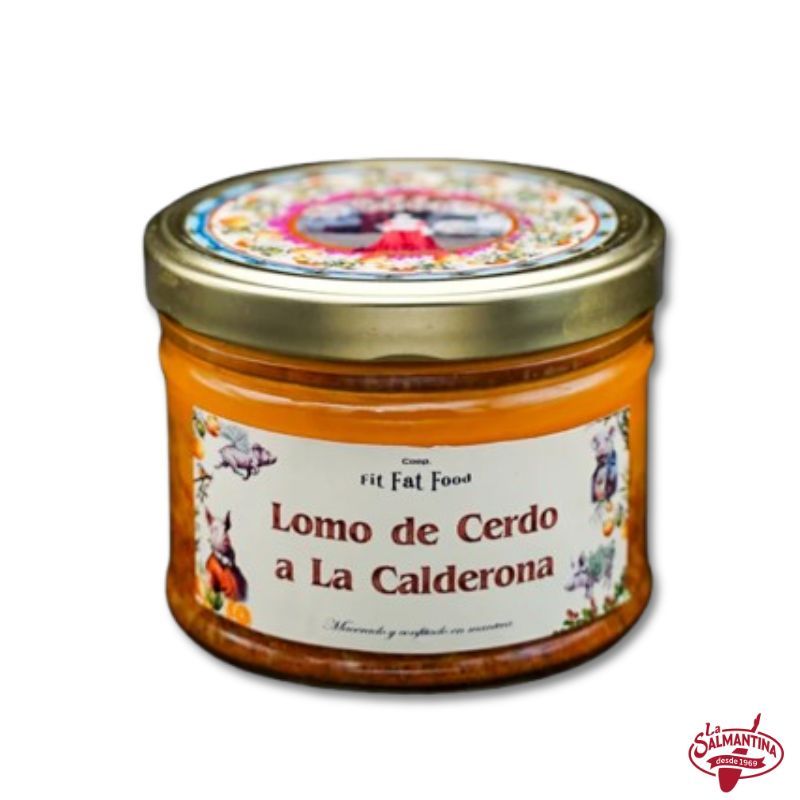 LOMO DE CERDO A LA CALDERONA "LA CALDERONA" 350 GR.