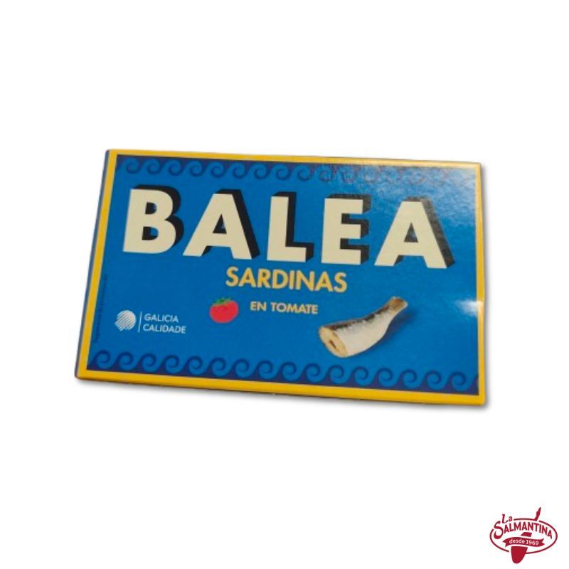 SARDINAS EN TOMATE "BALEA". 115 gr.