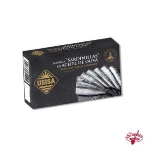 Tienda online de productos gourmet 28 SARDINAS EN ACEITE DE OLIVA "USISA" 120 gr.