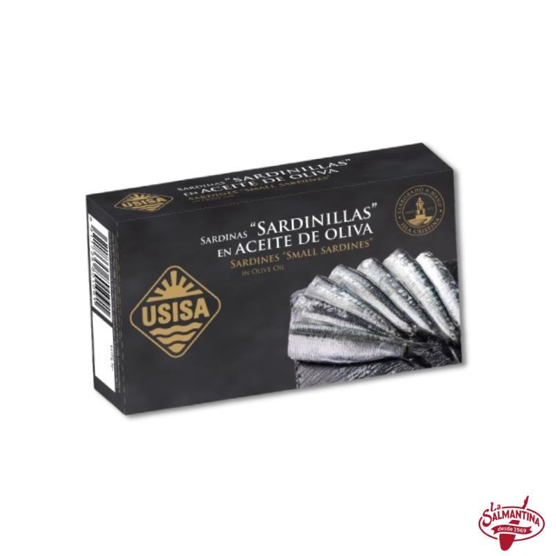 SARDINAS EN ACEITE DE OLIVA "USISA" 120 gr.