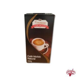 Tienda online de productos gourmet 28 CAFÉ MOLIDO NATURAL "CONSEMUR". 250 G