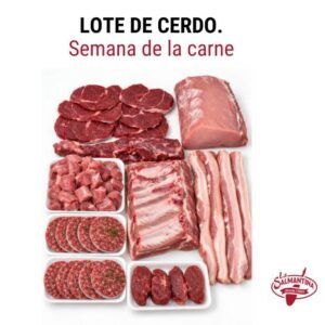 Tienda online de productos gourmet 49 Lote Cerdo