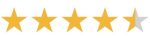 revision-de-45-estrellas-calificacion-de-45-estrellas-alfombrilla-de-raton